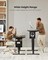 Standing Desk Adjustable Height,‎48x24 Inch Electric Standing Desk, Stand up Desk with Storage Bag,Headphone Hook for Computer Workstations Desk Memory Preset